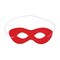 12 Pack Bulk Red Fabric Hero Mask Spirit Colors & Halloween Fun